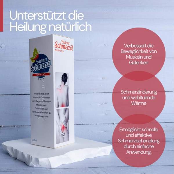 BADENER SCHMERZÖL WÄRMEND 200ML